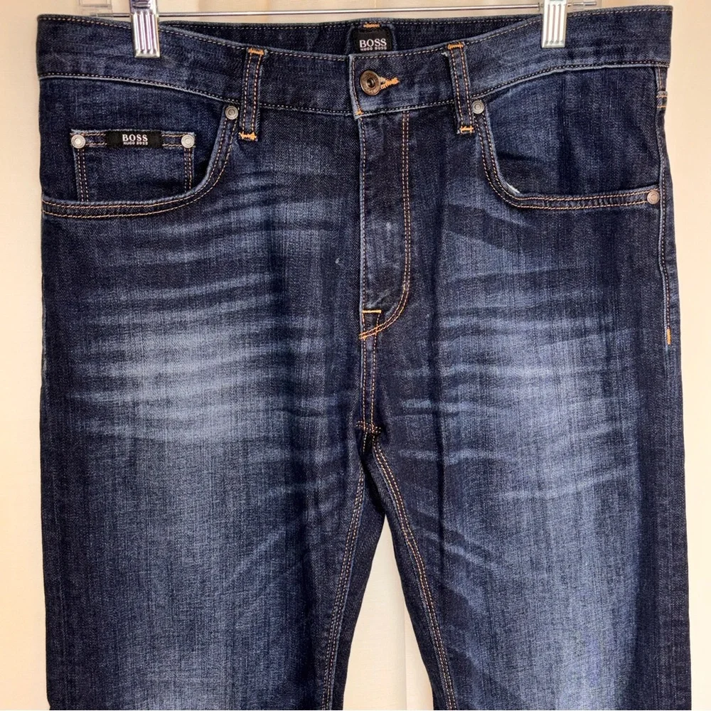 Hugo Boss Stretch Straight Leg Jeans